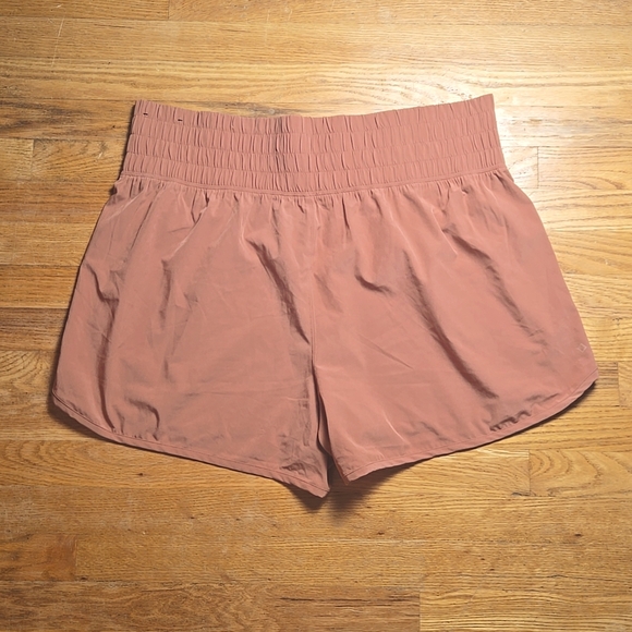 Abercrombie & Fitch Pink Athletic Shorts - Picture 2 of 3
